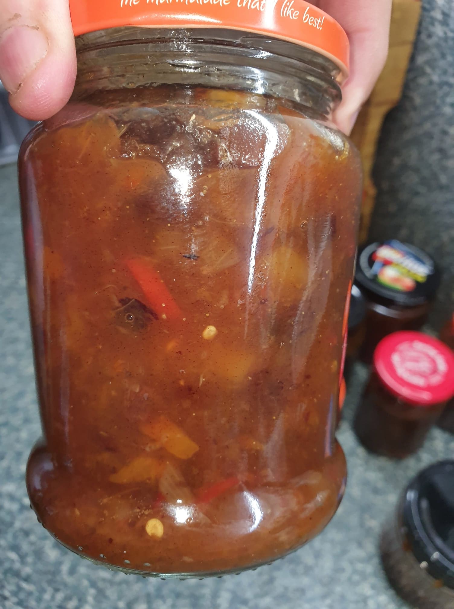 Bottled chutney